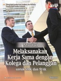 modul melaksanakan kerja sama dengan kolega dan pelanggan