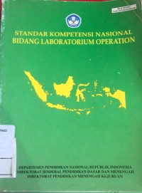 Standar Kompetensi Nasional Bidang Laboratorium Operation