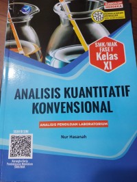 Image of Analisis kuantitatif Konvensional