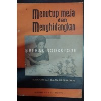 Menutup Meja dan Menghidangkan
